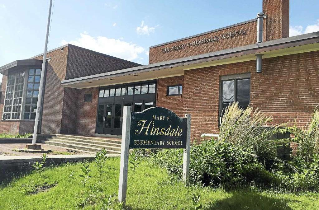 Hinsdale Elementary School, Winsted Connecticut News Alert- “Project completed on schedule! Project completed right!”