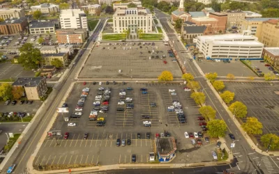 Key parking lot now part of massive development in CT city. Option for federal courthouse withdrawn.